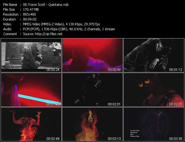 Travis Scott video ”Quintana” from dvd ”Urban Video June 2013”