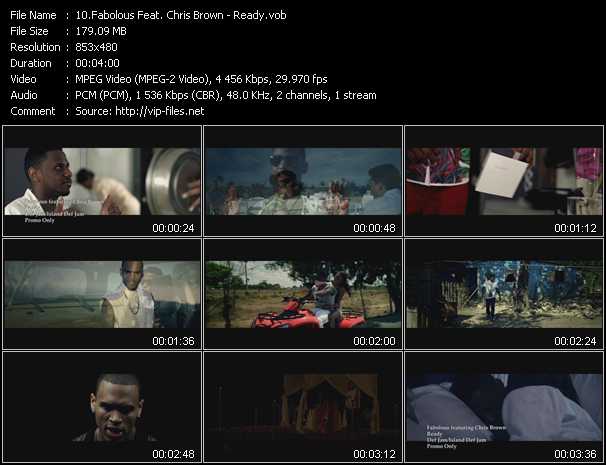 Fabolous Feat. Chris Brown video ”Ready” from dvd ”Urban Video June 2013”