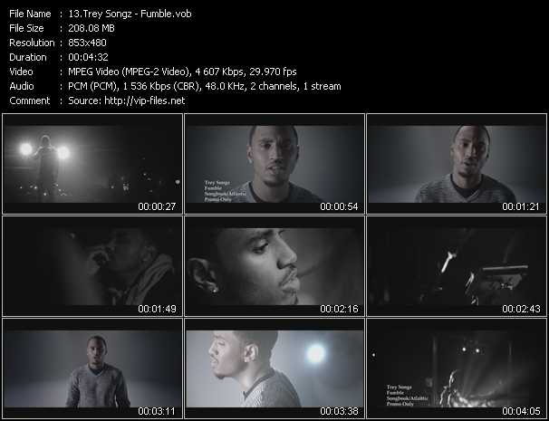 Trey Songz video ”Fumble” from dvd ”Urban Video June 2013”