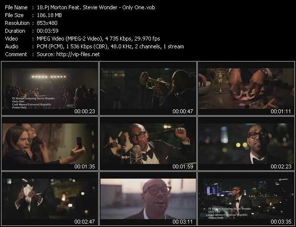 Pj Morton Feat. Stevie Wonder video ”Only One” from dvd ”Urban Video June 2013”