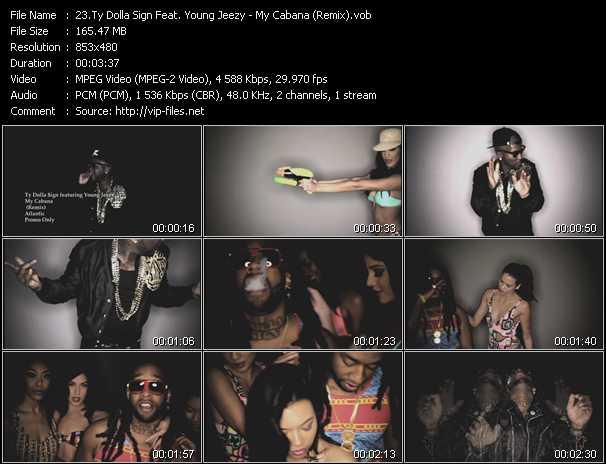 Ty Dolla Sign Feat. Young Jeezy video ”My Cabana (Remix)” from dvd ”Urban Video June 2013”