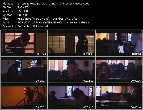 Lecrae Feat. Big K.R.I.T. And Ashthon Jones video ”Mayday” from dvd ”Urban Video June 2013”