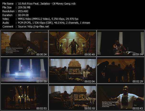 Rick Ross Feat. Jadakiss video ”Oil Money Gang” from dvd ”Urban Video August 2013”