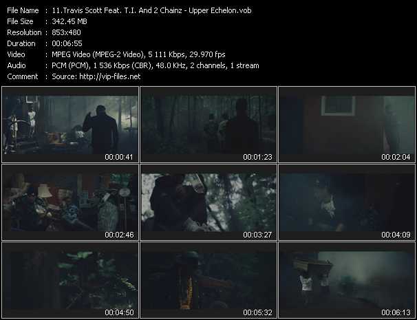 Travis Scott Feat. T.I. And 2 Chainz video ”Upper Echelon” from dvd ”Urban Video August 2013”