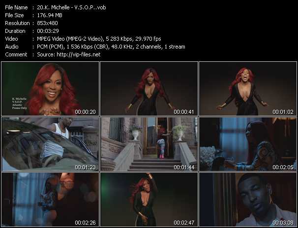 K. Michelle video ”V.S.O.P.” from dvd ”Urban Video August 2013”