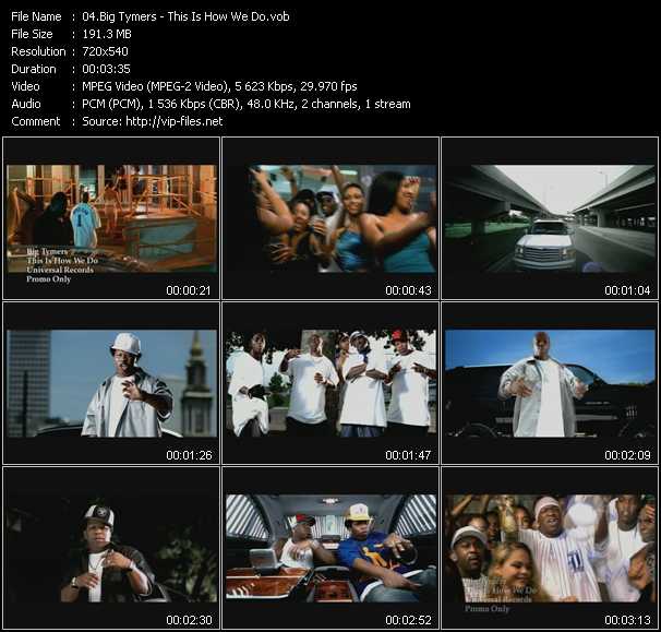 Big Tymers video ”This Is How We Do” from dvd ”Urban Video October 2003”