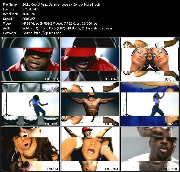 LL Cool J Feat. Jennifer Lopez video ”Control Myself” from dvd ”MixMash Dance March 2006”