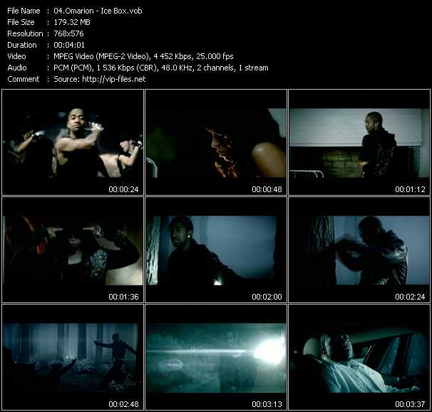 Omarion video ”Ice Box” from dvd ”MixMash Italiano May 2007”