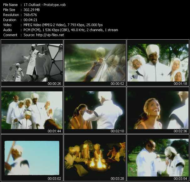 Outkast video ”Prototype” from dvd ”MixMash Urban October 2004”