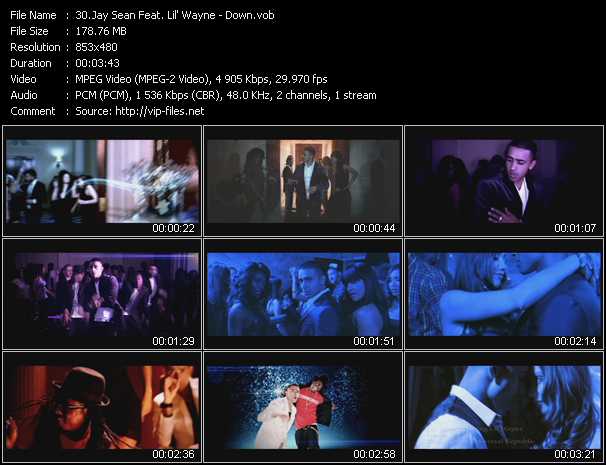 Jay Sean Feat. Lil' Wayne video ”Down” from dvd ”Hot Video Classics Best Of 2009 Vol.2”