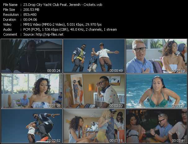 Drop City Yacht Club Feat. Jeremih video ”Crickets” from dvd ”Hot Video June 2013”