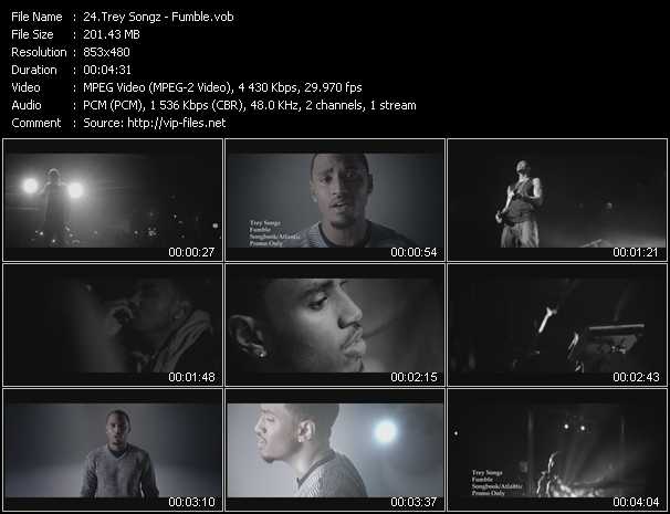 Trey Songz video ”Fumble” from dvd ”Hot Video June 2013”