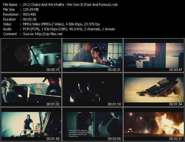 2 Chainz And Wiz Khalifa video ”We Own It (Fast And Furious)” from dvd ”Hot Video July 2013”