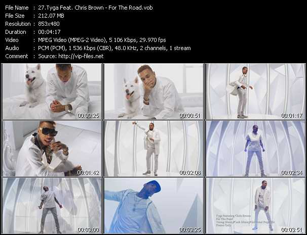 Tyga Feat. Chris Brown video ”For The Road” from dvd ”Hot Video July 2013”