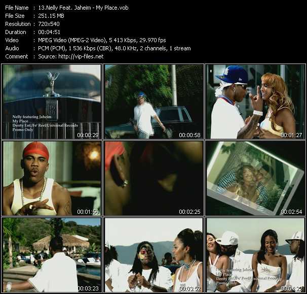 Nelly Feat. Jaheim video ”My Place” from dvd ”Urban Video September 2004”