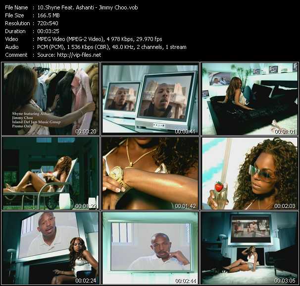 Shyne Feat. Ashanti video ”Jimmy Choo” from dvd ”Urban Video October 2004”