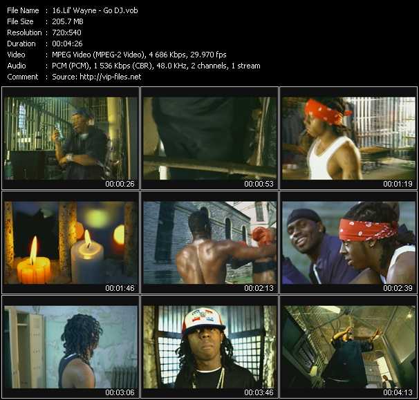 Lil' Wayne video ”Go DJ” from dvd ”Urban Video October 2004”