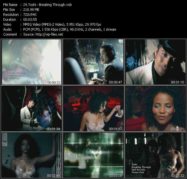 Toshi (Toshi Kubota) video ”Breaking Through” from dvd ”Urban Video October 2004”