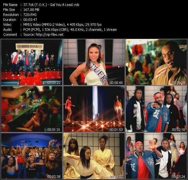 Download Music Video: Tok (T.O.K.) - Gal Yuh Ah Lead (Gal You A Lead) 