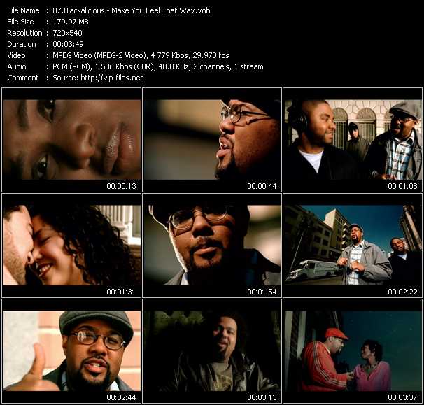 Blackalicious video ”Make You Feel That Way” from dvd ”Absolute Hip Hop”