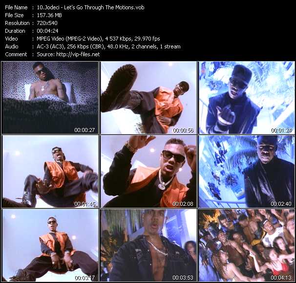 Jodeci video ”Let's Go Through The Motions” from dvd ”K-Ci And JoJo. Uncovered”