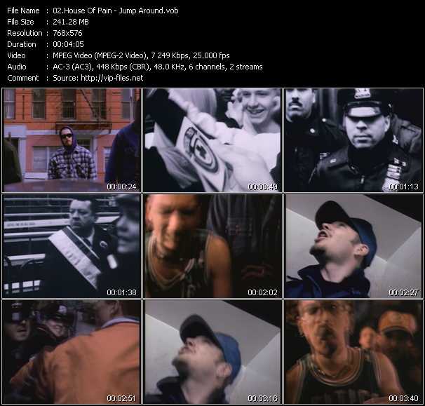 House Of Pain video ”Jump Around” from dvd ”MTV20 Collection Beats”