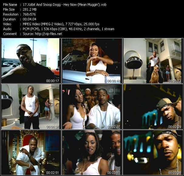 Xzibit Feat. Keri Hilson video ”Hey Now (Mean Muggin)” from dvd ”MixMash Dance January 2005”