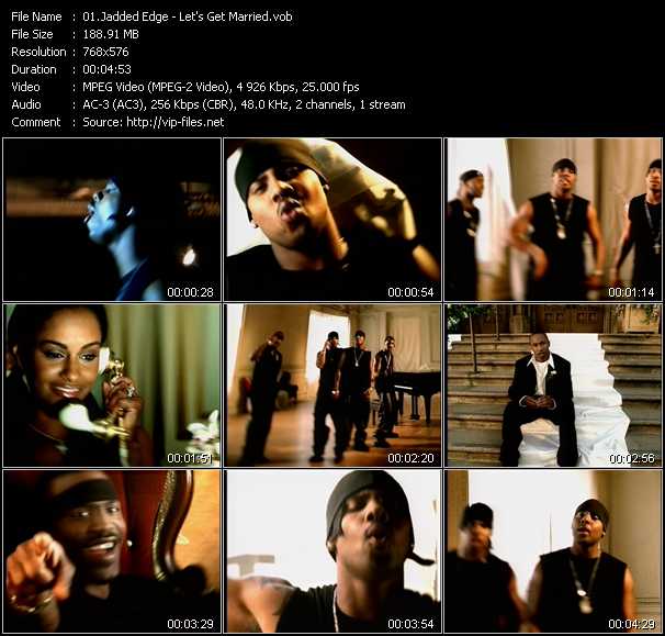 Jadded Edge video ”Let's Get Married” from dvd ”MTV Urban Beat 2003”