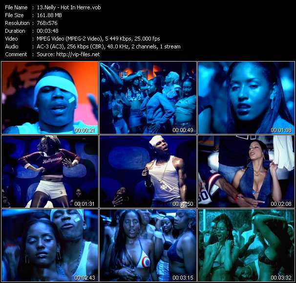 Nelly video ”Hot In Herre” from dvd ”MTV Urban Beat 2003”