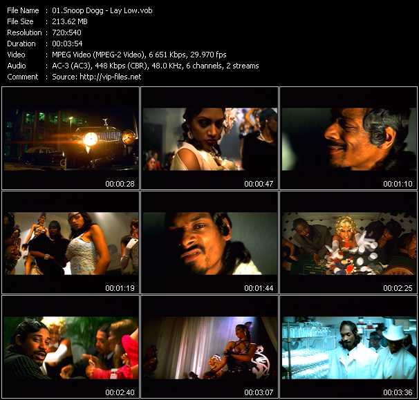 Snoop Dogg video ”Lay Low” from dvd ”Rap Rules”