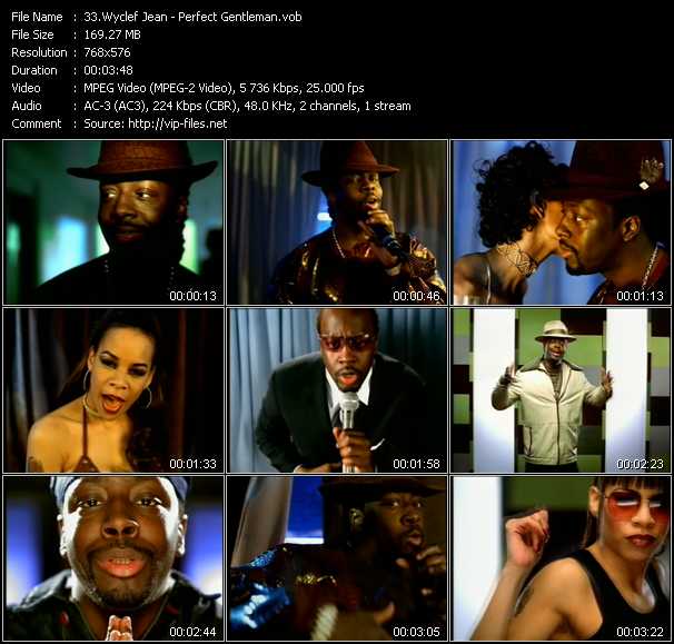 Wyclef Jean video ”Perfect Gentleman” from dvd ”Best Of The Dome Vol.1”