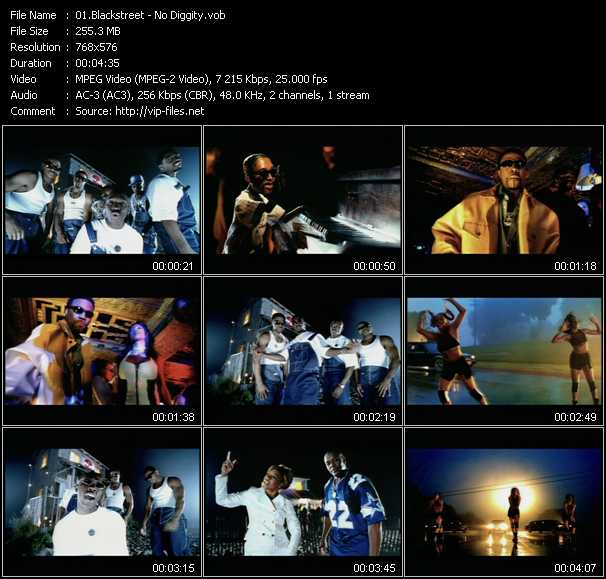 Blackstreet Feat. Dr. Dre And Queen Pen video ”No Diggity” from dvd ”Classic Music Videos. 90's Soul”