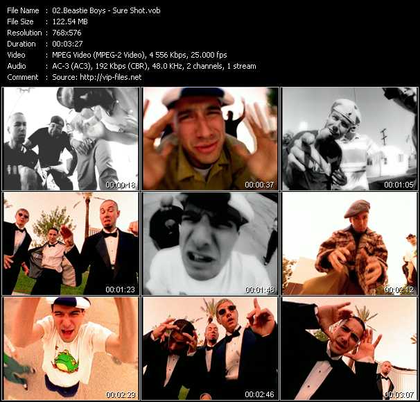 Beastie Boys video ”Sure Shot” from dvd ”Directors Label Vol.1. The Work Of Director Spike Jonze”