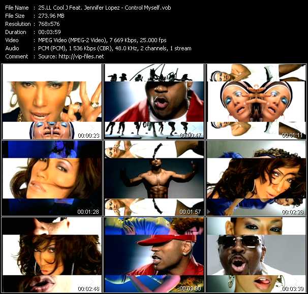 LL Cool J Feat. Jennifer Lopez video ”Control Myself” from dvd ”MixMash Espanol April 2006”