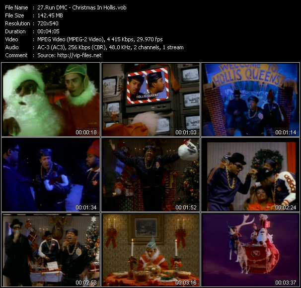 Run DMC video ”Christmas In Hollis” from dvd ”Rock America Christmas. For The Holidays Videopool”