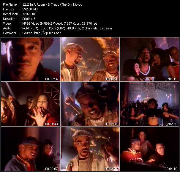 2 In A Room video ”El Trago (The Drink)” from dvd ”Telegenics Number 135B. Urban. June 1994”