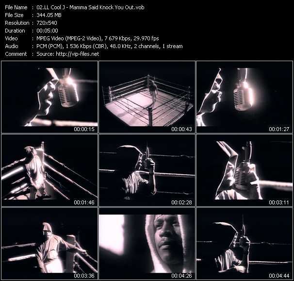 LL Cool J video ”Mama Said Knock You Out” from dvd ”Telegenics Number 96B. Urban. March 1991”