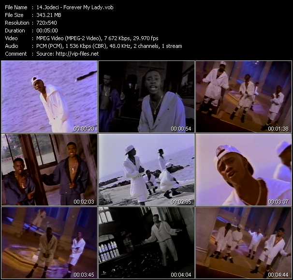 Jodeci video ”Forever My Lady” from dvd ”Wolfram Video 0924 Hot Video B. December 1991”