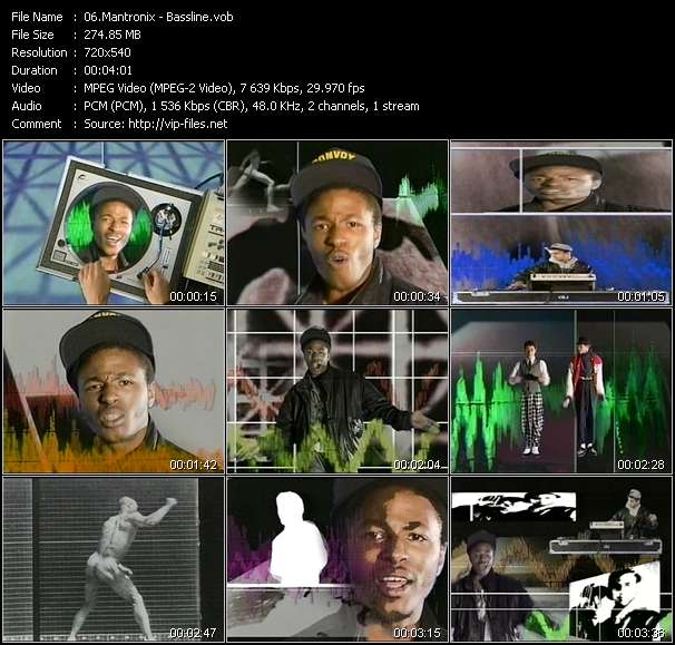 Mantronix video ”Bassline” from dvd ”Rock America August 1986”