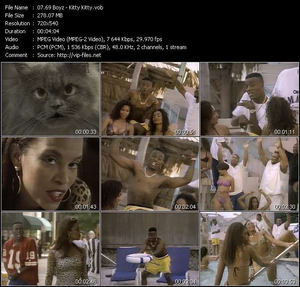 69 Boyz video ”Kitty Kitty” from dvd ”Telegenics Number 141B. Urban. December 1994”