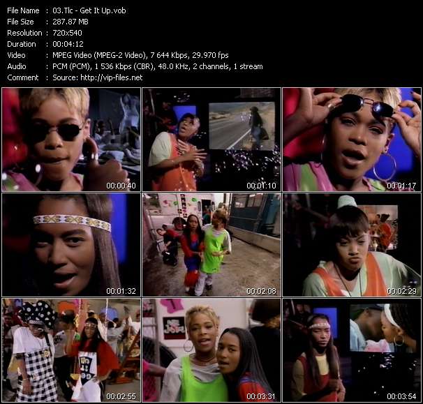 TLC video ”Get It Up” from dvd ”Wolfram Video 1152 Hot Video A. September 1993”