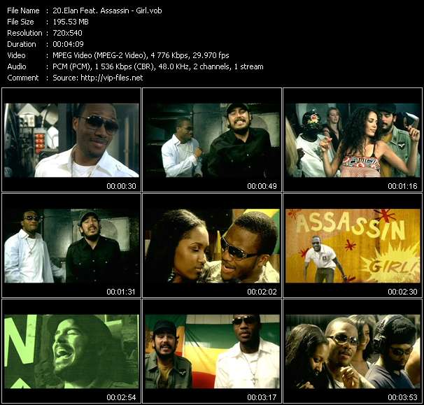 Elan Feat. Assassin video ”Girl” from dvd ”Island Sounds Vol.2”