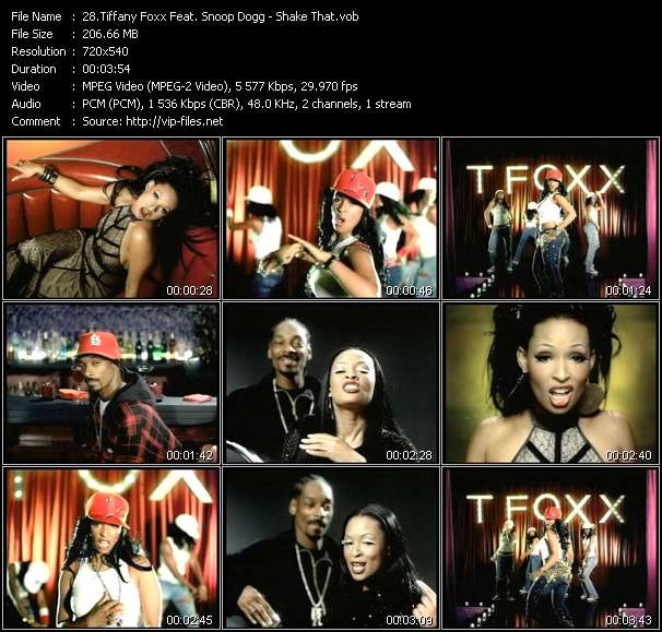 Tiffany Foxx Feat. Snoop Dogg video ”Shake That” from dvd ”Hot Video April 2006”