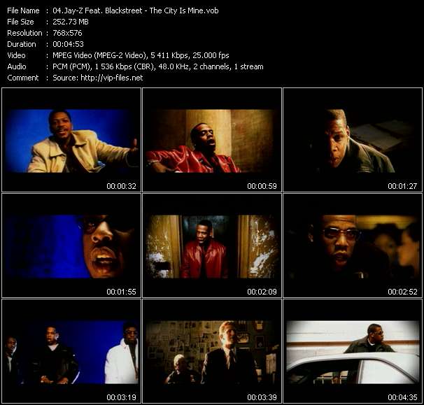 Jay-Z Feat. Blackstreet video ”The City Is Mine” from dvd ”UK Chart Video March 2002”