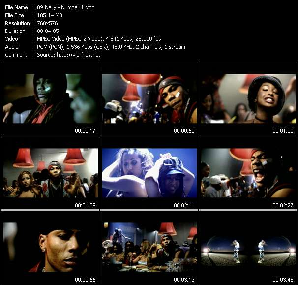 Nelly video ”Number 1” from dvd ”UK Chart Video March 2002”