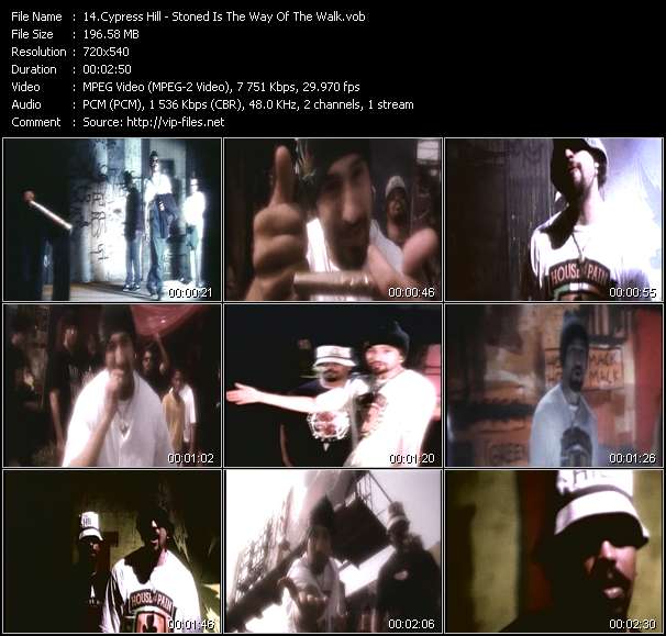 Cypress Hill video ”Stoned Is The Way Of The Walk” from dvd ”Rock America Urban January 1993”