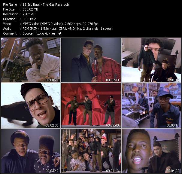 3rd Bass video ”The Gas Face” from dvd ”Rock America Urban February 1990”