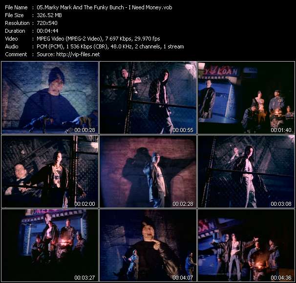 Marky Mark And The Funky Bunch video ”I Need Money” from dvd ”Rock America Urban March 1992”