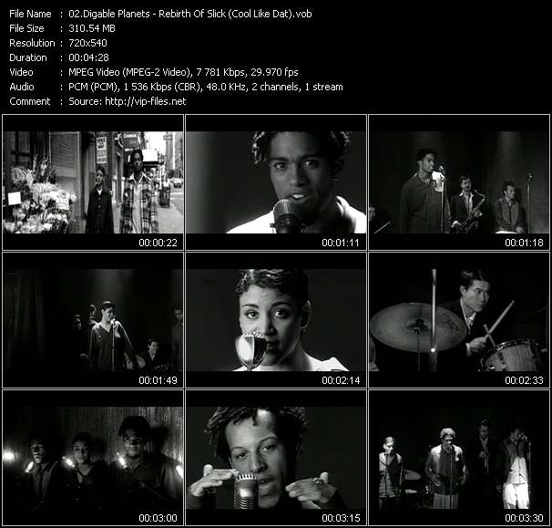 Digable Planets video ”Rebirth Of Slick (Cool Like Dat)” from dvd ”Rock America Urban March 1993”