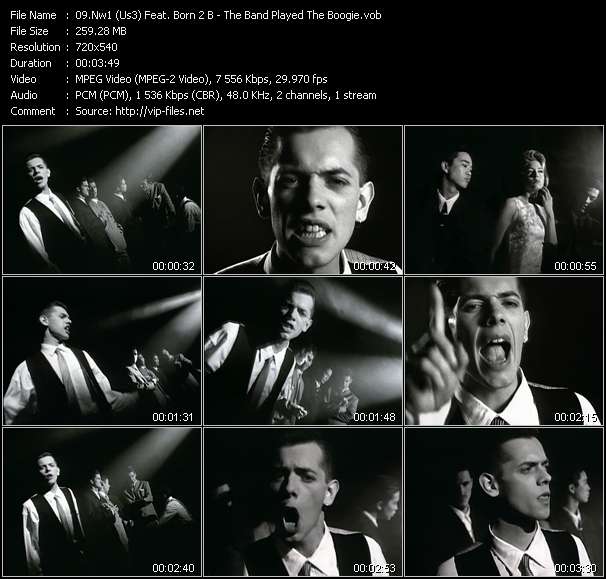 Nw1 (Us3) Feat. Born 2 B video ”The Band Played The Boogie” from dvd ”Rock America Urban May 1992”